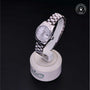 Rolex Certified Pre-owned Lady Datejust M179179-0066 front on black background