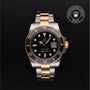 Rolex CPO Submariner M116613LN front on white background