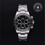 Rolex Certified Pre-owned Daytona M116500LN-0002 front on black background