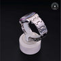 Rolex CPO Pearlmaster M86349SAFUBL front on white background