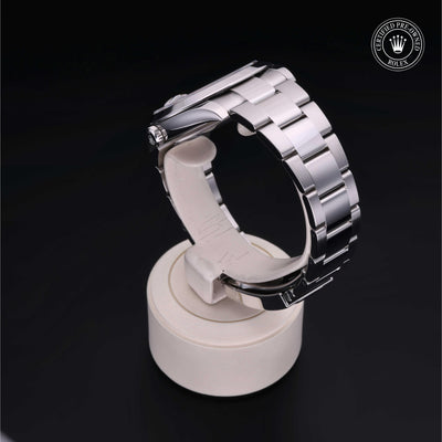 Rolex CPO Datejust M126300 front on white background