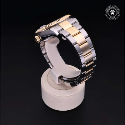 Rolex CPO Sky-Dweller M326933 front on white background