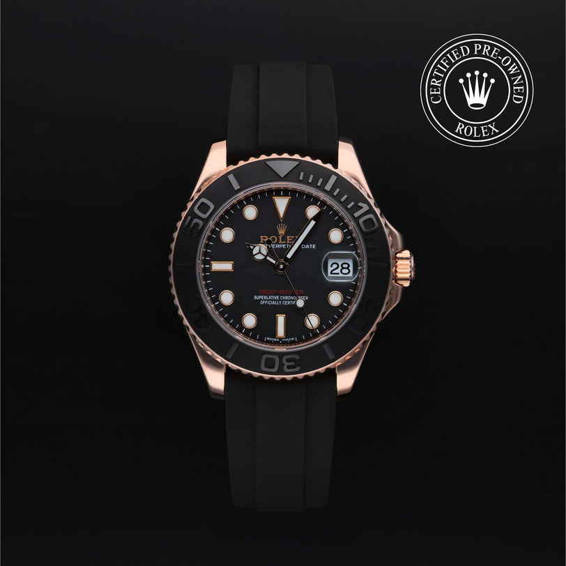 Rolex CPO Yacht-Master M268655 front on white background