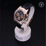 Rolex Certified Pre-owned Daytona M116518-0037 front on black background