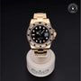 Rolex Certified Pre-owned GMT M116748SANR-0001 front on black background