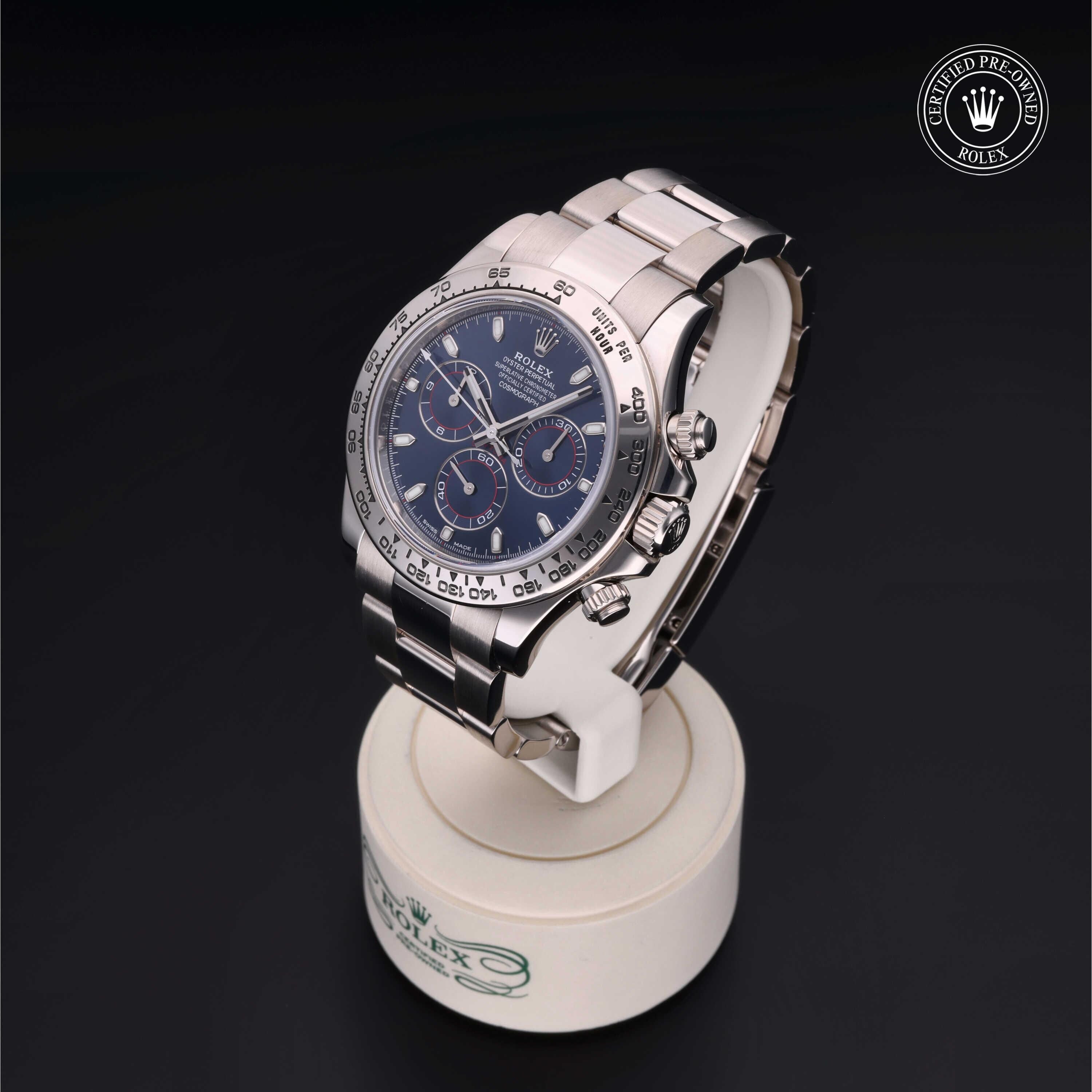 Rolex CPO Daytona M116509 front on white background