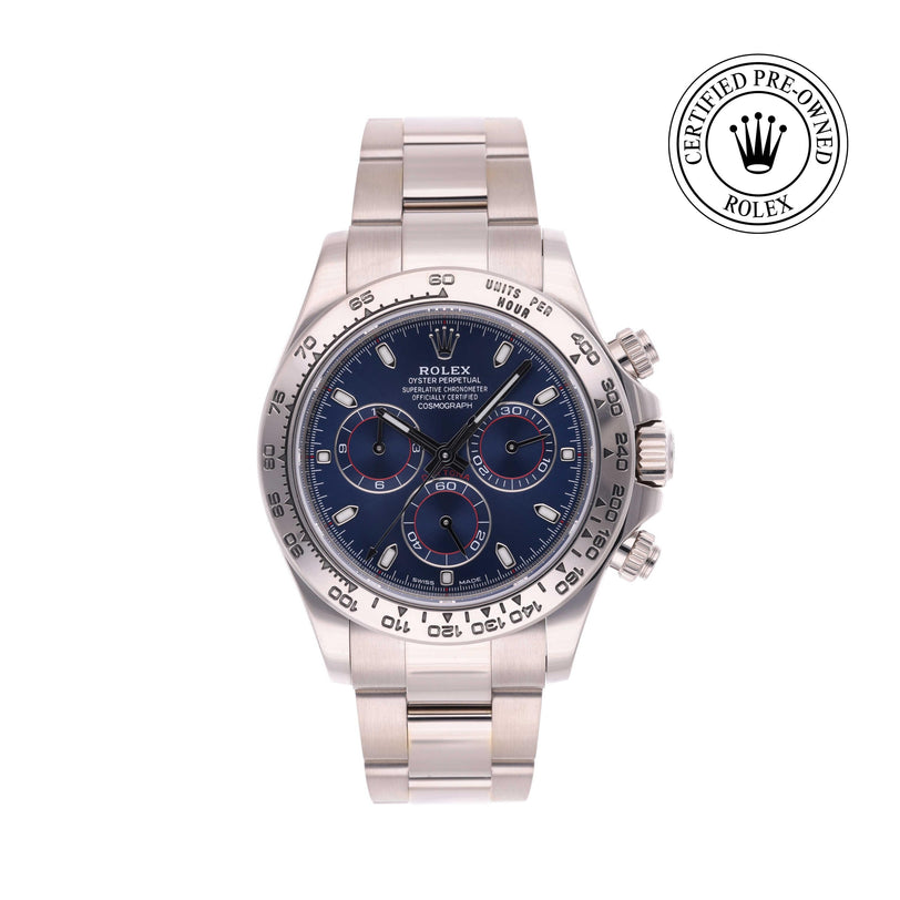 Rolex CPO Daytona M116509 front on white background