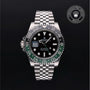 Rolex CPO GMT M126720VTNR front on white background