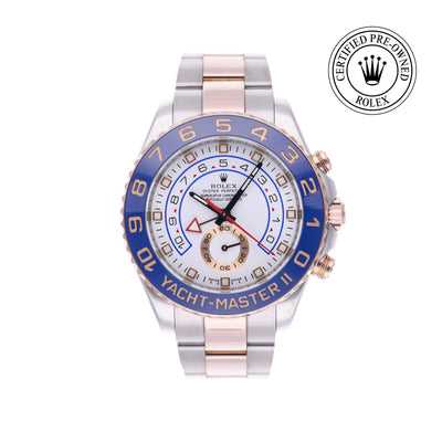 Rolex CPO Yacht-Master M116681 front on white background