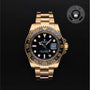Rolex CPO GMT M116718LN front on white background
