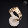 Rolex CPO GMT M116718LN front on white background