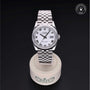 Rolex Certified Pre-owned Datejust M126200-0007 front on black background