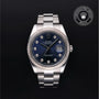 Rolex Certified Pre-owned Datejust M126334-0015 front on black background