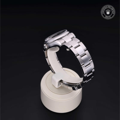 Rolex Certified Pre-owned Lady Datejust M178240-0011 front on black background