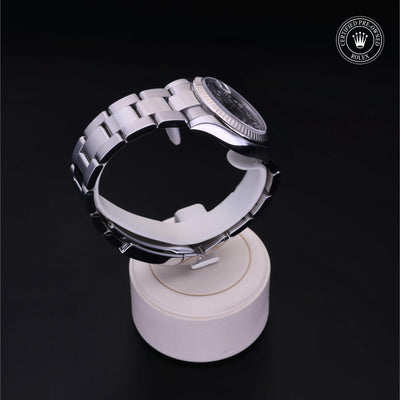Rolex CPO Lady Datejust M178274 front on white background