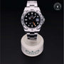 Rolex Certified Pre-owned Explorer M216570-0002 front on black background