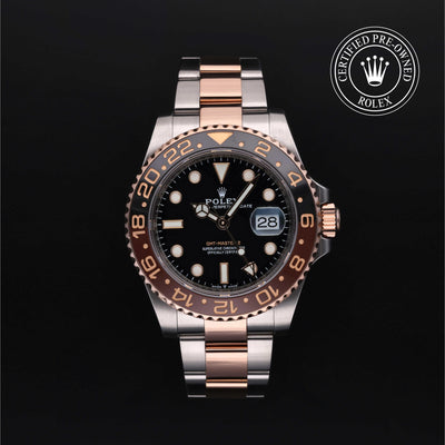 Rolex CPO GMT M126711CHNR front on white background