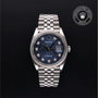 Rolex Certified Pre-owned Datejust M126234-0011 front on black background