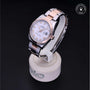 Rolex Certified Pre-owned Datejust M126231-0016 front on black background