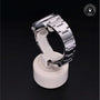 Rolex Certified Pre-owned Oyster Perpetual M126000-0009 front on black background