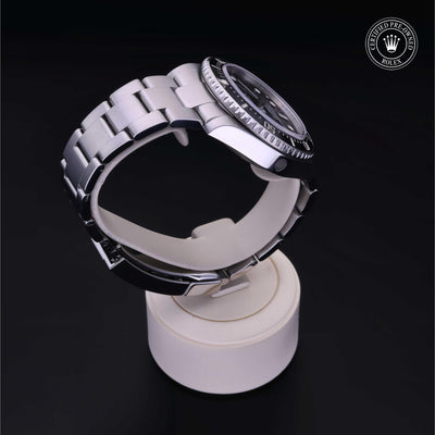 Rolex Certified Pre-owned Sea-Dweller M116600-0003 front on black background