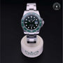 Rolex Certified Pre-owned Submariner M116610LV-0002 front on black background