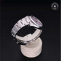 Rolex Certified Pre-owned Oyster Perpetual M126000-0008 front on black background