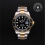 Rolex Certified Pre-owned Submariner M126613LN-0002 front on black background