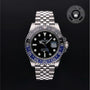 Rolex CPO GMT M126710BLNR front on white background