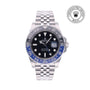 Rolex CPO GMT M126710BLNR front on white background