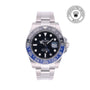 Rolex CPO GMT M126710BLNR front on white background