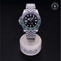 Rolex Certified Pre-owned GMT M126720VTNR-0002 front on black background