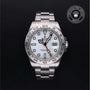 Rolex Certified Pre-owned Explorer II M216570-0001 front on black background