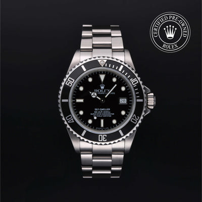 Rolex CPO Sea-Dweller M16600 front on white background