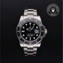 Rolex Certified Pre-owned Submariner M116610LN-0001 front on black background