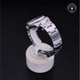 Rolex Certified Pre-owned Oyster Perpetual M114200-0014 front on black background