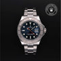 Rolex Certified Pre-owned Yacht-Master M116622-0001 front on black background