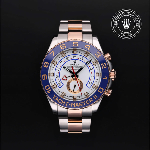 Rolex CPO Yacht-Master M116681 front on white background