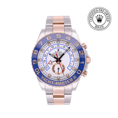 Rolex CPO Yacht-Master M116681 front on white background