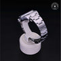 Rolex Certified Pre-owned Air-King M116900-0001 front on black background