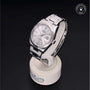 Rolex Certified Pre-owned Datejust M126234-0014 front on black background