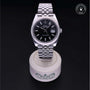 Rolex Certified Pre-owned Datejust M126334-0018 front on black background