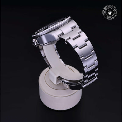 Rolex Certified Pre-owned Sea-Dweller M126660-0001 front on black background