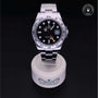 Rolex Certified Pre-owned Explorer M216570-0002 front on black background