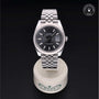 Rolex Certified Pre-owned Datejust M126334-0014 front on black background