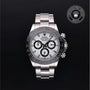 Rolex Certified Pre-owned Daytona M116500LN-0001 front on black background