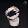 Rolex Certified Pre-owned Datejust M126233-0030 front on black background
