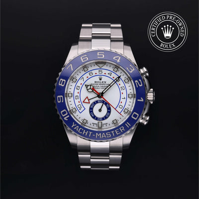 Rolex CPO Yacht-Master M116680 front on white background