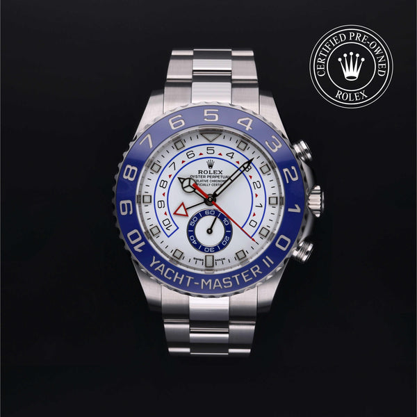 Rolex CPO Yacht-Master M116680 front on white background