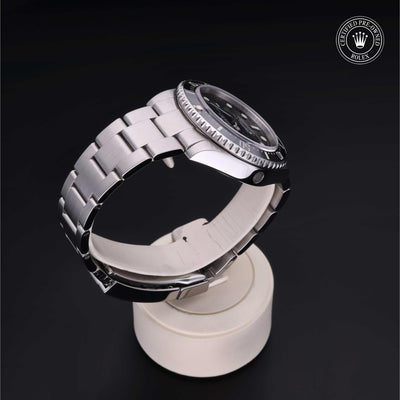 Rolex CPO Sea-Dweller M116600 front on white background